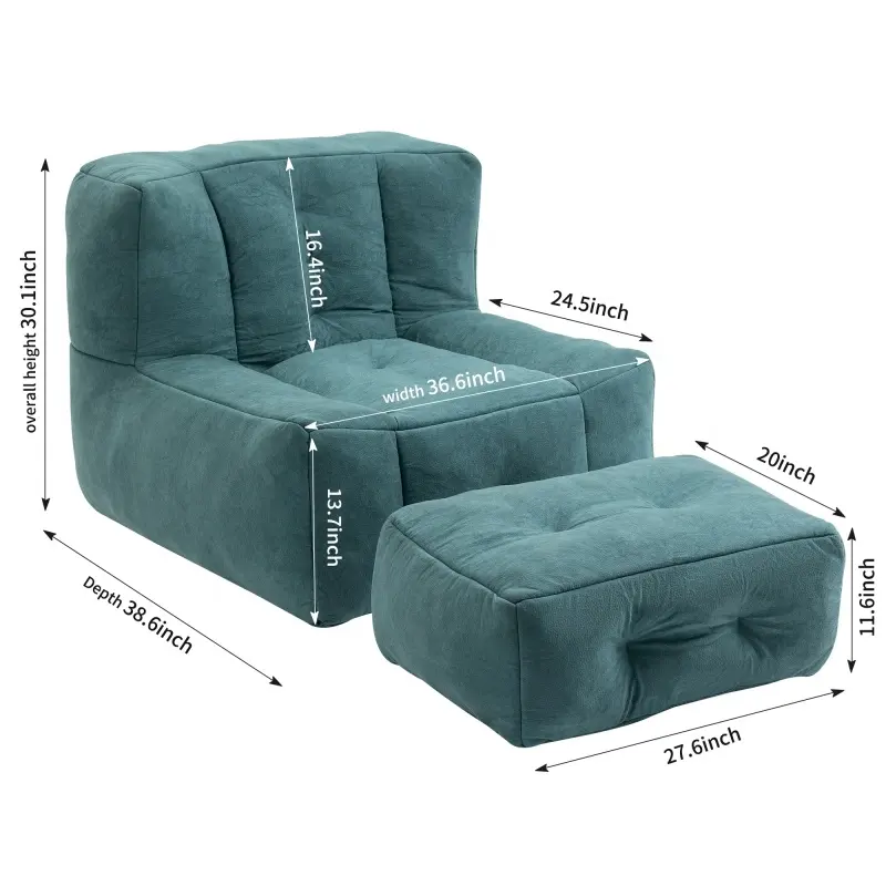 large bean bag chair bean bag sofas Modern Furniture for living room  bedroom  apartment