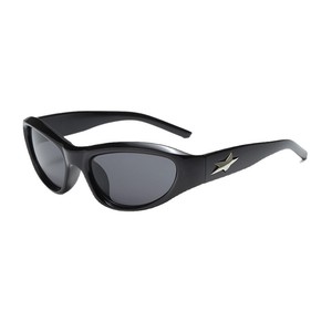 Gafas de Sol Estilo Retro Cyberpunk Y2K, Protección UV400, Anti Luz Azul, para Deportes al Aire Libre, Ciclismo, Protección Solar - Product Image 5