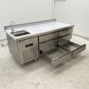 Réfrigérateurs de <span class=keywords><strong>table</strong></span> de haute qualité utilisés sous le comptoir, tiroir réfrigéré, <span class=keywords><strong>réfrigérateur</strong></span> de <span class=keywords><strong>table</strong></span>, congélateur avec robinet - Product Image 6