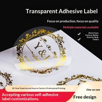 Autocollants personnalisés en relief mat or-argent, logo métallique, étiquettes adhésives en PVC estampées à chaud, anti-contrefaçon pour