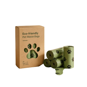 Bolsas de Lujo Sencillas y Personalizadas para Excrementos de Mascotas, HDPE+PLA, Impermeables, Portátiles, con Múltiples Aromas y Fuerte Control de Olores para Perros - Product Image 1