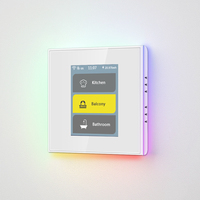 Smart Home Tuya 3 Ways Switch Zigbee Smart Switch Funciona con altavoces Google Home y control de voz Alexa