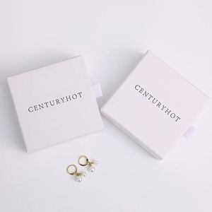Custom Logo Cardboard Drawer Jewelry Packaging <b>Box</b> <b>Gift</b> Boxes Necklace <b>Earring</b> Bracelet Ring Jewelry <b>Box</b> - Product Image 4