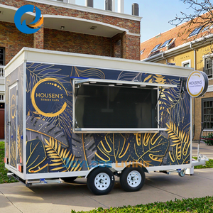 Chariot alimentaire pour la vente de glaces, gâteaux, burgers, hot-dogs et pizzas, équipement de cuisine commerciale pour les opérations de vente ambulante - Product Image 4