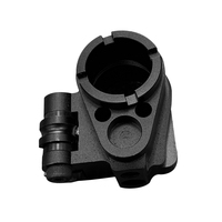 Vente d'usine – Support de lunette optique pliable en aluminium léger, en cuir véritable, pour la chasse tactique en extérieur