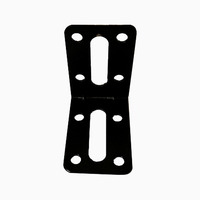 Code d'angle à trois côtés Connecteurs de meubles d'armoire fixes Supports de panneau de couche Codes d'angle Supports d'angle de lit