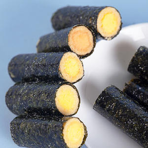 ม้วนไข่แสนอร่อยพร้อมไส้สาหร่ายและหมูไหมขัดฟันบิสกิตแบบชั้นกรอบสำหรับให้เป็นของขวัญและเวลาน้ำชา - Product Image 3