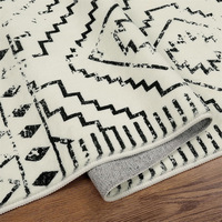 Hot Selling Hallway Runner Rug Washable Boho Abstract Pattern Non-Slip Faux Cashmere Vintage Rug for Kitchen Entryway Laundry