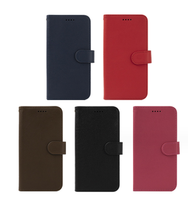Premium Edge Plus G8 Casco Flip Phone Cover Étui pour téléphone portable avec porte-cartes et béquille