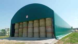 Italian-Made Premium Quality <b>Large</b> Outdoor Storage <b>Tent</b> Waterproof Galvanised Steel Structure Building Light EN Standard Q355 - Product Image 3