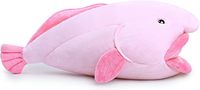 Peluche double en forme de poisson-boule en peluche courte, jouet animal marin de 13 pouces, cadeau de collection pour bébés de 0 à 24 mois