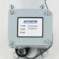Actionneur électronique robuste ZD350 24V CC, composant fiable pour moteur diesel, destiné aux groupes électrogènes industriels et équipements de puissance
