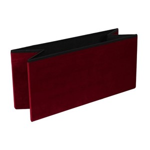 Bailey personnalisé meilleur qualité mode luxe velours pliant stockage <span class=keywords><strong>dossier</strong></span> banc ottoman - Product Image 5