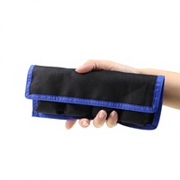 Porte-cartes mémoire minimaliste en nylon JJC pour cartes SD/SDHC/SDXC//XQD et 4 emplacements pour batteries d'appareil photo (/Sony/Fujifilm/)