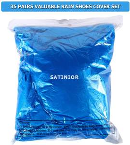 أحذية طويلة الأكمام مضادة للانزلاق ومقاومة للماء تستخدم لمرة واحدة وهي حذاء واقي من الأمطار مناسب للرجال والنساء يناسب الأنشطة الخارجية في أيام الأمطار - Product Image 5