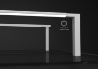 Lampe de lecture E803, avec un bureau de lecture, 30/50/60W, pour salle de lecture publique ou librairie, nouvel arrivage