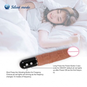 Gode vibrant réaliste <span class=keywords><strong>pour</strong></span> femmes adultes, jouet sexuel et érotique, <span class=keywords><strong>masseur</strong></span>, doux, masturbation féminine - Product Image 6
