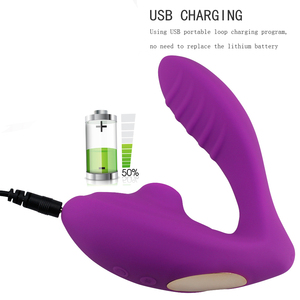 Vibrateur clitoridien violet à prix d'usine, stimulateur à succion portable, jouet pour adultes - Product Image 2