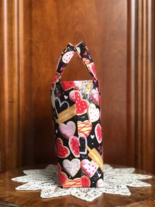 Bolsa <span class=keywords><strong>de</strong></span> Regalo Pequeña <span class=keywords><strong>para</strong></span> San Valentín, Bolsa <span class=keywords><strong>de</strong></span> Regalo Romántica con Temática <span class=keywords><strong>de</strong></span> Repostería, Bolsa <span class=keywords><strong>de</strong></span> Mano con Estampado <span class=keywords><strong>de</strong></span> Galletas <span class=keywords><strong>de</strong></span> Corazón <span class=keywords><strong>para</strong></span> <span class=keywords><strong>el</strong></span> Día <span class=keywords><strong>de</strong></span> San Valentín - Product Image 2