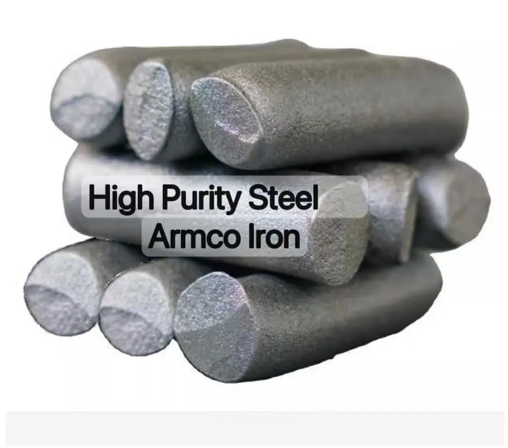 Armco Iron Rod Steel Round Bar billets