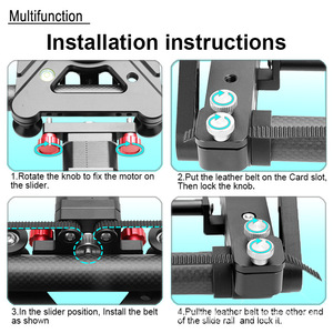 Kampho ứng dụng kiểm soát sợi carbon cơ giới máy ảnh Thanh trượt cho DJI ronin-s, rs2, chất ổn định Zhiyun, điện thoại di động, <span class=keywords><strong>Gopro</strong></span>, DJI - Product Image 6