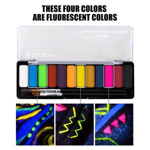 SH2514 1g*12 Colori Pigmento per Body Painting Solubile in Acqua Punk CHIC Halloween Trucco Scenico Palette per <span class=keywords><strong>Pittura</strong></span> Facciale - Product Image 2