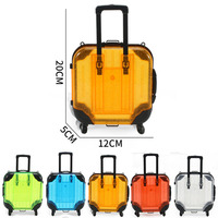 Coffret Cadeau Promotionnel Mini Valise pour Cils et Brillant à Lèvres, Boîte à Cils en Plastique, Étuis à Cils Vides, Emballages pour Cils