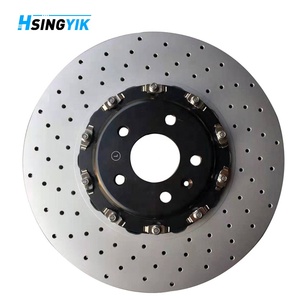 奥迪Q7升级套件钻孔开槽原始设备制造商4H0615601H <span class=keywords><strong>2</strong></span>件式制动盘 - Product Image 2