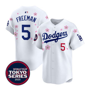 Maillots de baseball pour hommes 2025, série mondiale à domicile de Los Angeles, vêtements personnalisés, uniformes brodés avec logos - Product Image 2