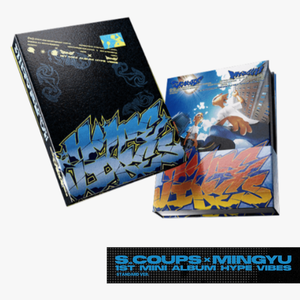 KPOP SEVENTEEN SCOUPS X MINGYU 1er Mini Álbum HYPE VIBES Photobook Libro de Fotos Oficial Coleccionable Regalo de Merchandising de Ídolos Coreanos - Product Image 4