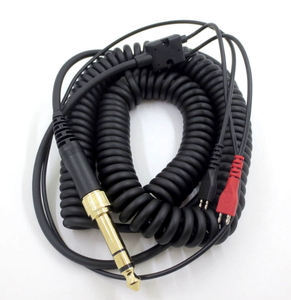 Cable de audio y video de repuesto para <span class=keywords><strong>Sennheiser</strong></span> <span class=keywords><strong>HD25</strong></span> HD560 HD540 HD430 HD250 3,5mm conector PVC chaqueta auricular resorte - Product Image 6