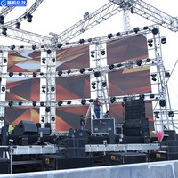 Pantalla LED para Exteriores de Alquiler, IP65, Bloqueo Rápido, Unión sin Costuras, Pantalla para Conciertos y Festivales, CE RoHS FCC