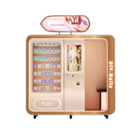 Kiosque de vente de produits de beauté, imprimante 3D pour ongles, machine de vente automatique de cosmétiques pour nail art, dotée d'un écran tactile, conforme ADA