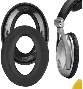 Cuscinetti di ricambio in pelle di rana di alta qualità per Sennheiser PC350 360 PXC 350 450 HME - Product Image 6