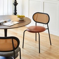 Chaises de salle à manger modernes haut de gamme, très vendues, pour la maison, le bureau, le restaurant, rembourrées, pour appartement et salle de sport