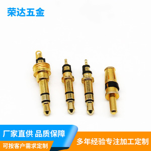 Conector de latón mecanizado Rongda para teléfono, conector de audio para auriculares, pin de hardware de precisión para aplicaciones aeroespaciales - Product Image 5