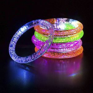 Bracelet LED à bulles super lumineux personnalisé avec logo, idéal pour les fêtes et concerts – Nouveauté très prisée - Product Image 3