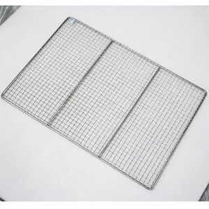 Grille de congélation en fil d'acier inoxydable pour barbecue Grille de refroidissement en fil d'acier inoxydable Grille de refroidissement pour la cuisson Plateau de séchage - Product Image 2