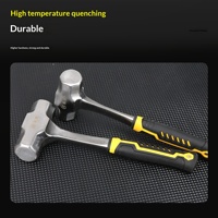 Marteau octogonal multifonction robuste de sécurité, monobloc haute résistance, pour le bricolage, l'industrie, la décoration et l'ingénierie