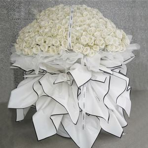 Film plastique imperméable mat 56CM*56.5CM pour emballer les bouquets de fleurs avec impression bicolore - Product Image 5