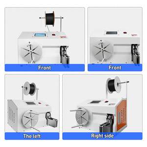 High Speed Automatic Cable Harness Wrap Tape Winding <strong>Machine</strong> Electronic Wire Touch Screen Single Tie Cable Winding <strong>Machine</strong> - Product Image 5