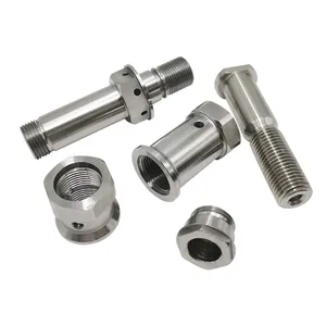 OEM CNC lavorazione alluminio anodizzato parti metalliche in acciaio inossidabile servizio di fresatura ad alta precisione personalizzato per motocicli Auto