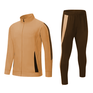 High quality Custom made Printed Autumn Skinny Fit Windproof Jogging Training Tracksuit Set <b>Half</b> Zip Football Training Kit Quick - Product Image 3