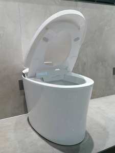 <span class=keywords><strong>Bolina</strong></span> Factory WZ2801U Venta caliente American CUPC Certificado Estándar Automático Tornado Flushing S-trap Smart One Piece Toilet - Product Image 3