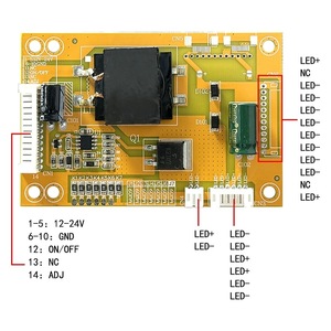 บอร์ดไดรเวอร์ LED 26 50 นิ้ว ทีวี แบ็คไลท์ โมดูลจ่ายไฟ PCB กระแสคงที่ - Product Image 3