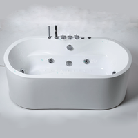 Baignoire à remous intérieure Jauczzier sur pied Spa Jakuzzy pour salle de bain moderne Jaguzzy Sexy baignoires japonaises