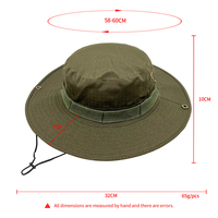Topi Pemancing Kamuflase Safari Outdoor Custom Dengan Tali, Unisex