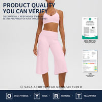 Ensemble de yoga respirant et confortable pour l'entraînement en studio, nouvelle collection, fabrication directe OEM, respectueux de la peau, performance optimale