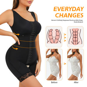 Femmes Post Chirurgie Shapewear S-shaper Crochet Crotchless Body Shaper <span class=keywords><strong>Corset</strong></span> Fajas Colombianas Shapewear - Product Image 3