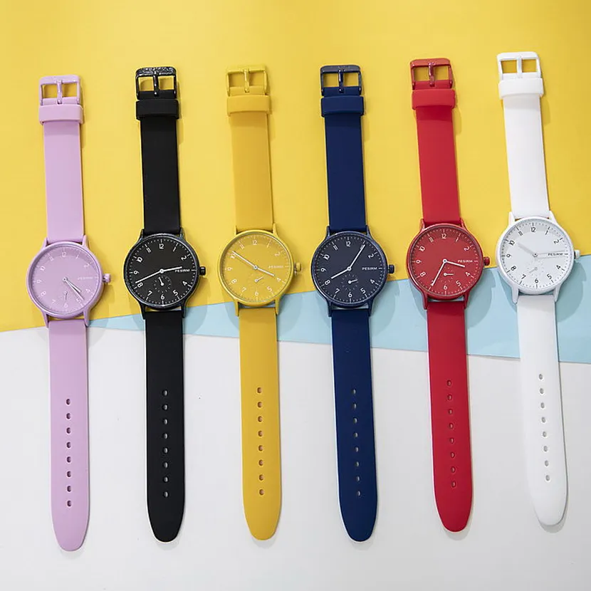 Aangepaste Logo Horloge Voor Mannen En Vrouw Horloges Mode Waterdichte Sport Horloge